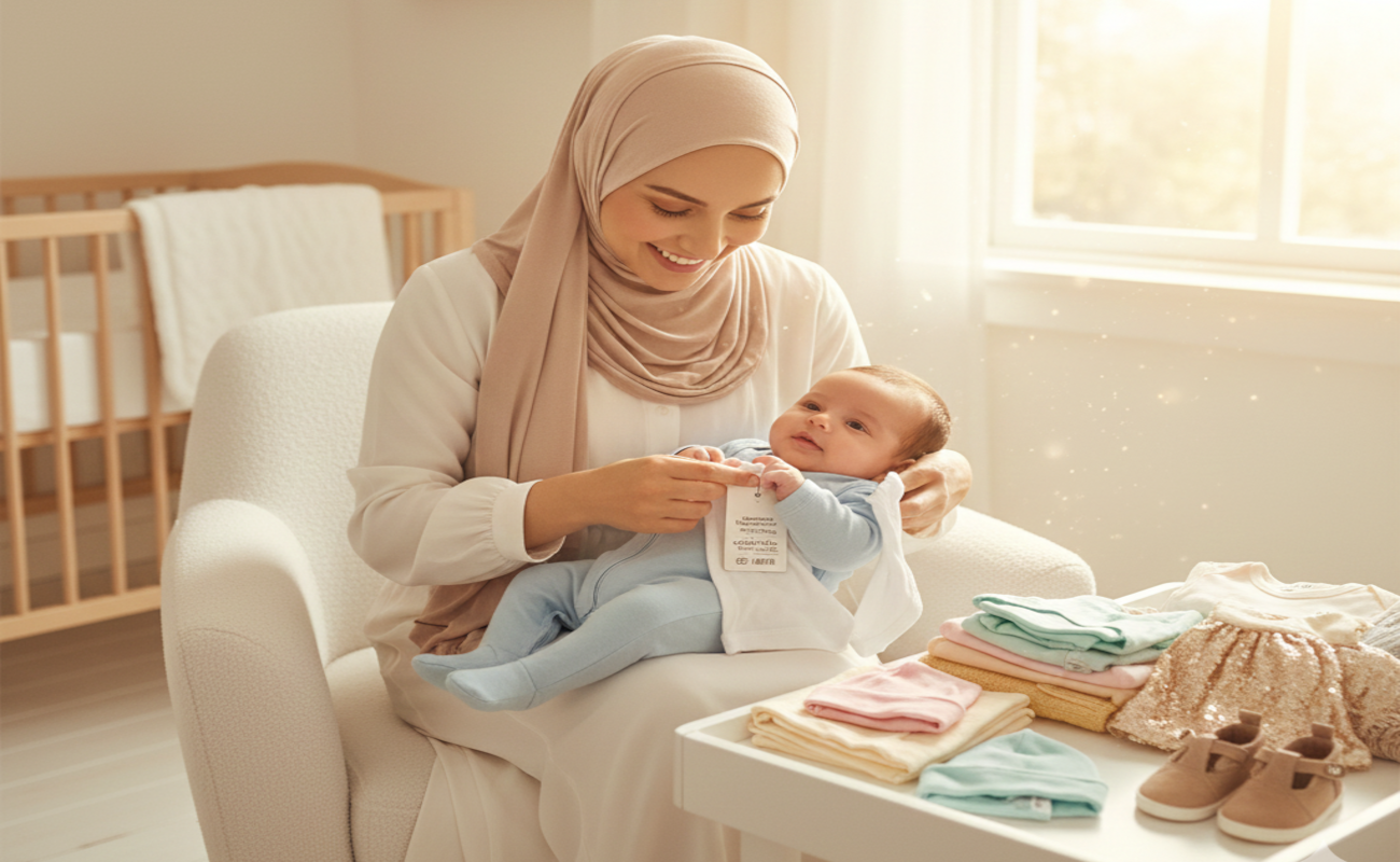 اهمیت انتخاب صحیح لباس نوزادی